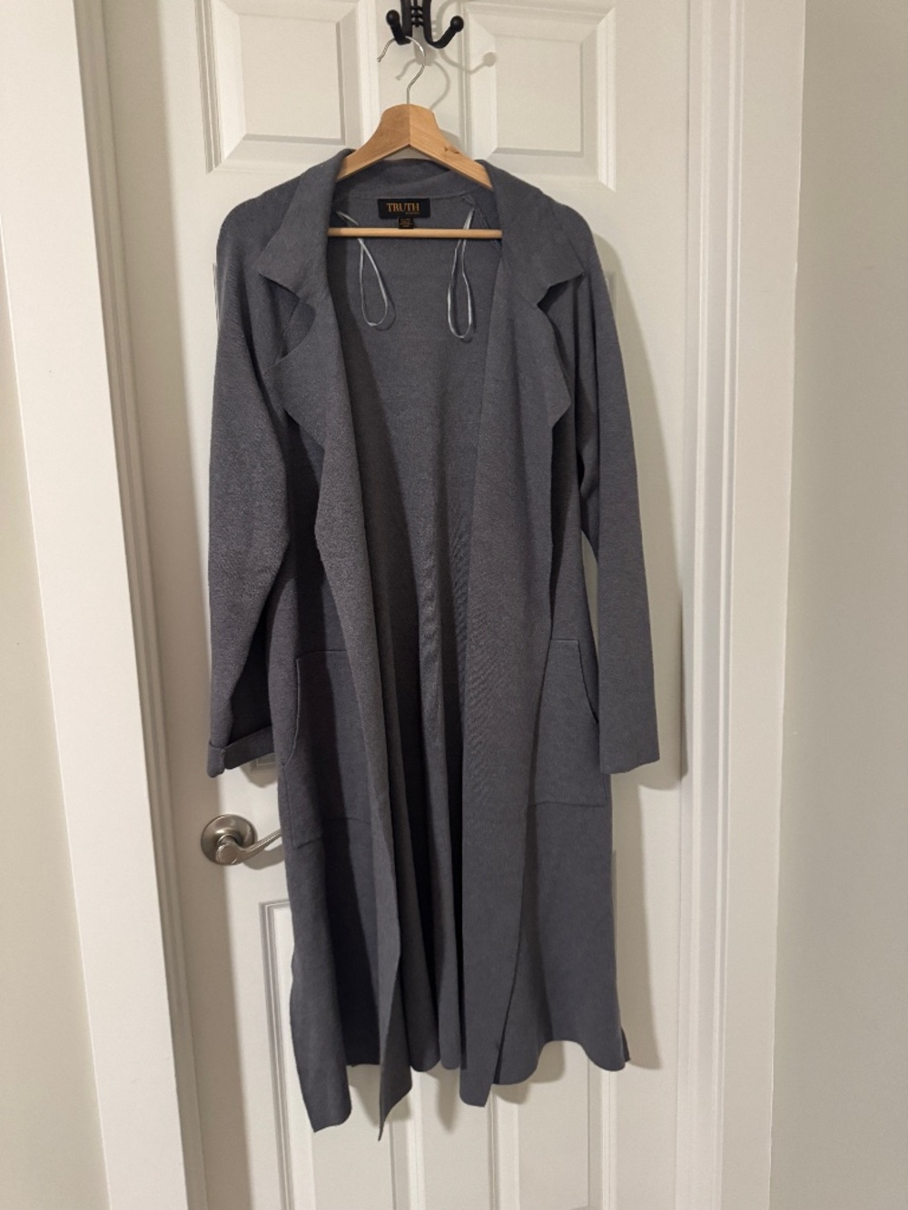 Truth by Republic GUC thick duster sweater XL